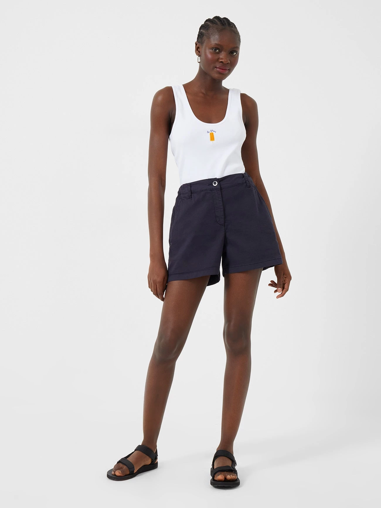 French Connection Vaughn Cotton City Shorts New In 5 French Connection Vaughn Cotton City Shorts New In