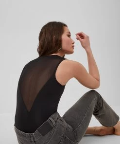 French Connection Sira Jersey Bodysuit Sale