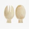 French Connection Tableware Sun Bleach Wooden Salad Server