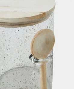 French Connection Large Glass Storage Jar