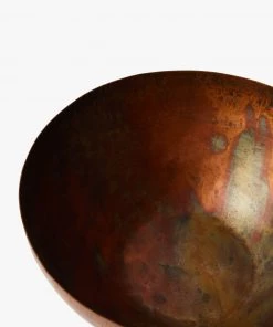 French Connection Tableware Molten Copper Set Of 4 Bowls