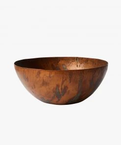 French Connection Tableware Molten Copper Set Of 4 Bowls