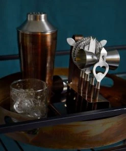 French Connection New In Galaxy 5 Piece Cocktail Set