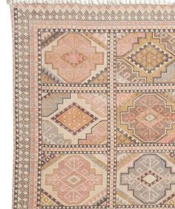 French Connection New In Pink Tile Rug