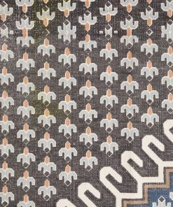 French Connection Extra Large Poppy Rug Blue Rugs