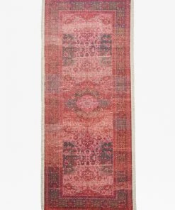French Connection Recycled Crimson Cassis Runner Rugs