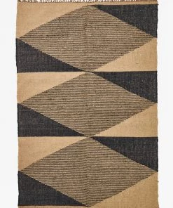 French Connection Sale Aztec Geometric Jute Rug