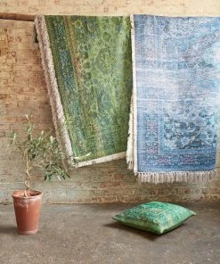 French Connection Large Recycled Ocean Lagoon Rug