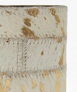 French Connection Large Cowhide Candle