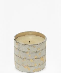 French Connection Large Cowhide Candle