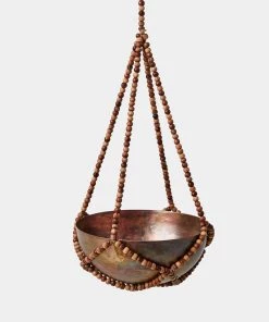 French Connection Sales 2022 57 French Connection New In Beaded Bowl Hanging Planter