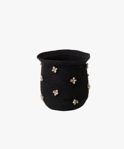 French Connection Home Accessories Shore Shells Seagrass Basket