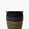French Connection Seagrass Striped Laundry Basket Home Accessories