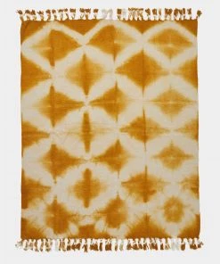 French Connection Tye-Dye Diamond Soft Throw Sale