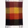 French Connection Checked Cosy Blanket Throw Sale