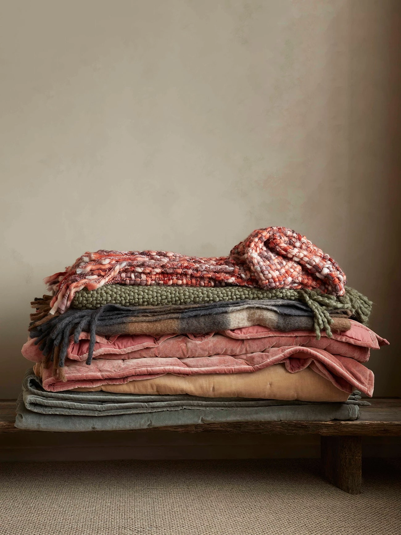 French Connection Cosy Knitted Throw New In 4 French Connection Cosy Knitted Throw New In