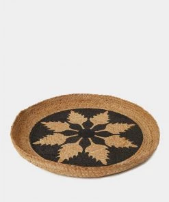 French Connection Large Flower Blue Wall Basket Home Accessories