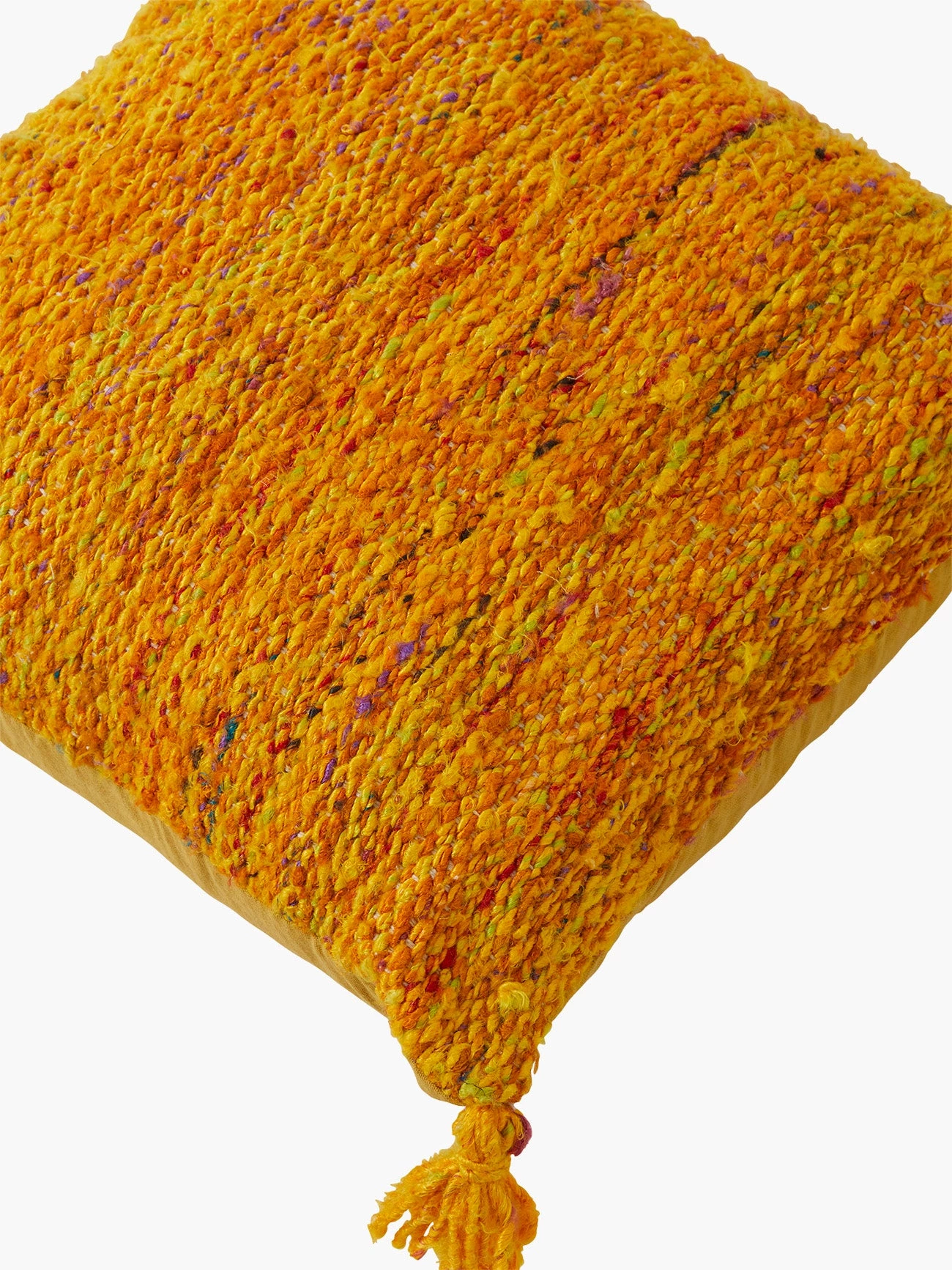 French Connection Chindi Recycled Sari Cushion 5 French Connection Chindi Recycled Sari Cushion