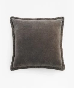 French Connection Washed Velvet Cushion