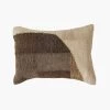 French Connection New In Patch Brown Textured Cushion
