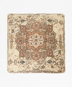 French Connection Pouffes Natural Kasbar Pouffe