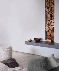 French Connection New In Bouclé Wool Cushion