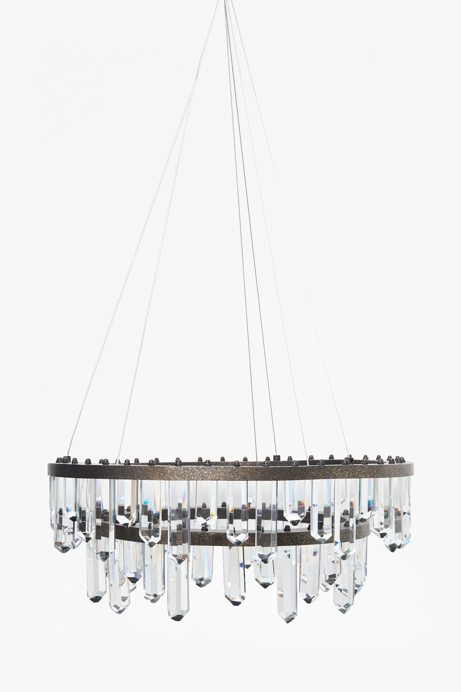 French Connection Crystal Sphere Ceiling Light 3 French Connection Crystal Sphere Ceiling Light