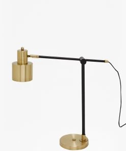 French Connection Brass And Matte Black Table Lamp Lighting