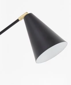 French Connection Lighting Matte Black Reading Table Lamp