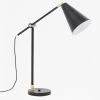 French Connection Lighting Matte Black Reading Table Lamp 1 French Connection Lighting Matte Black Reading Table Lamp