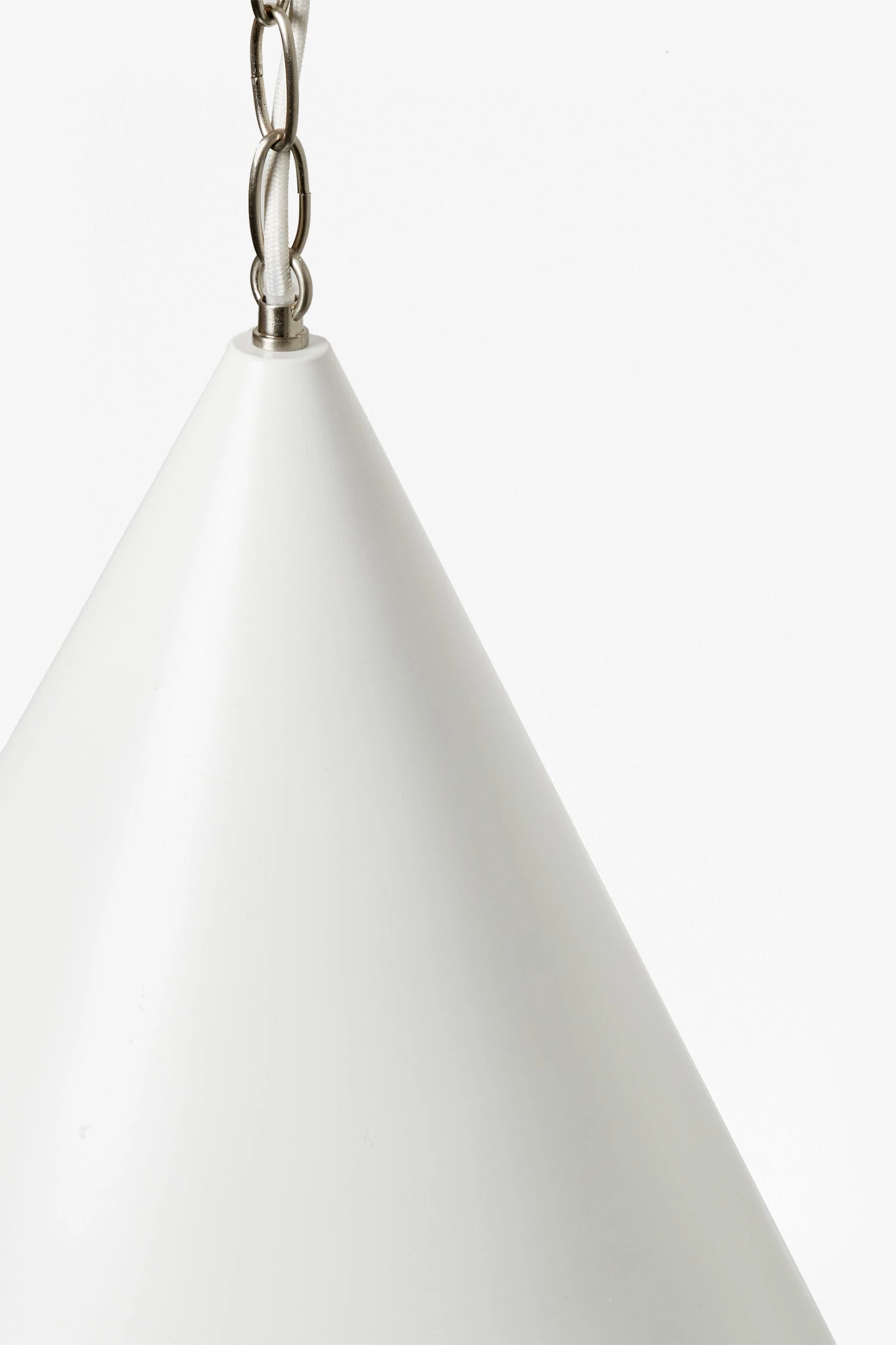 French Connection White Cone Ceiling Light 7 French Connection White Cone Ceiling Light