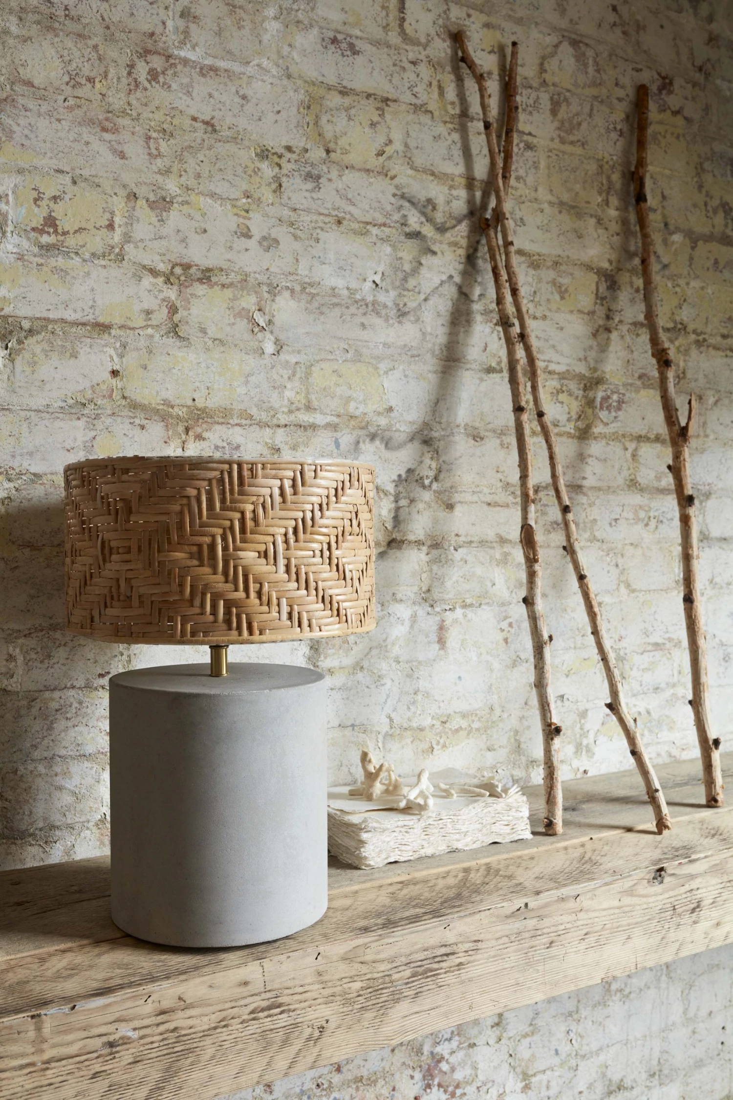 French Connection Concrete Base Table Lamp 4 French Connection Concrete Base Table Lamp