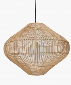 French Connection Rattan Oversized Ceiling Light New In 8 French Connection Rattan Oversized Ceiling Light New In