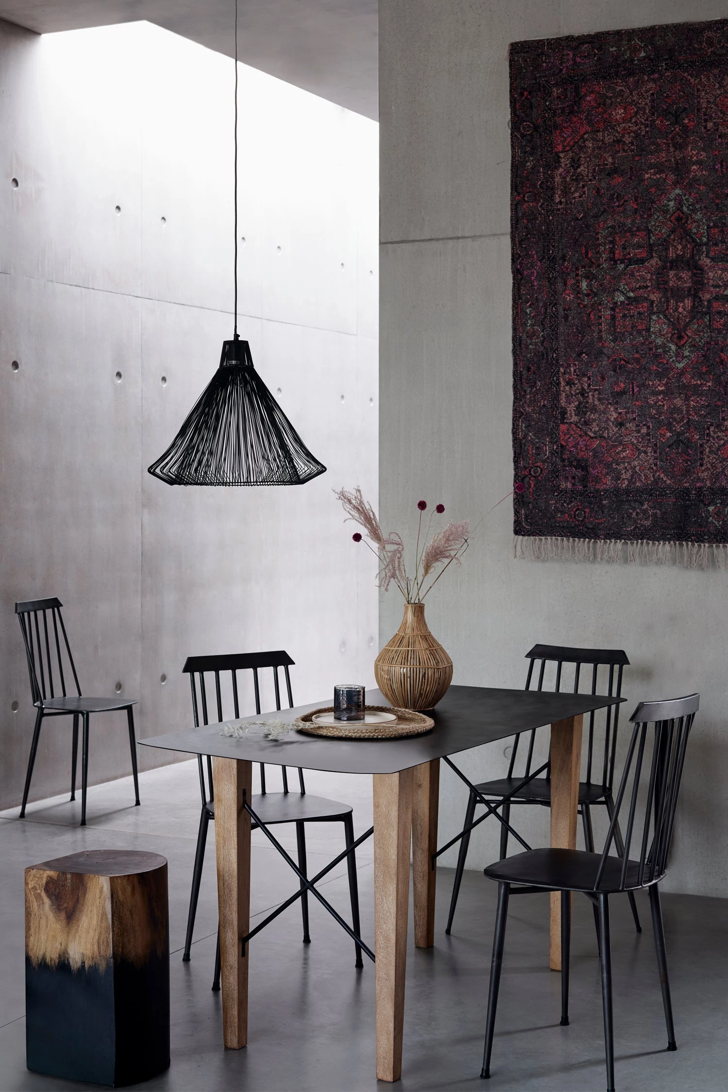 French Connection Cane Bulb Vase 6 French Connection Cane Bulb Vase