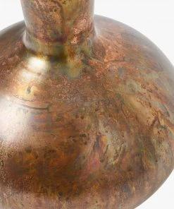 French Connection New In Molten Copper Vase