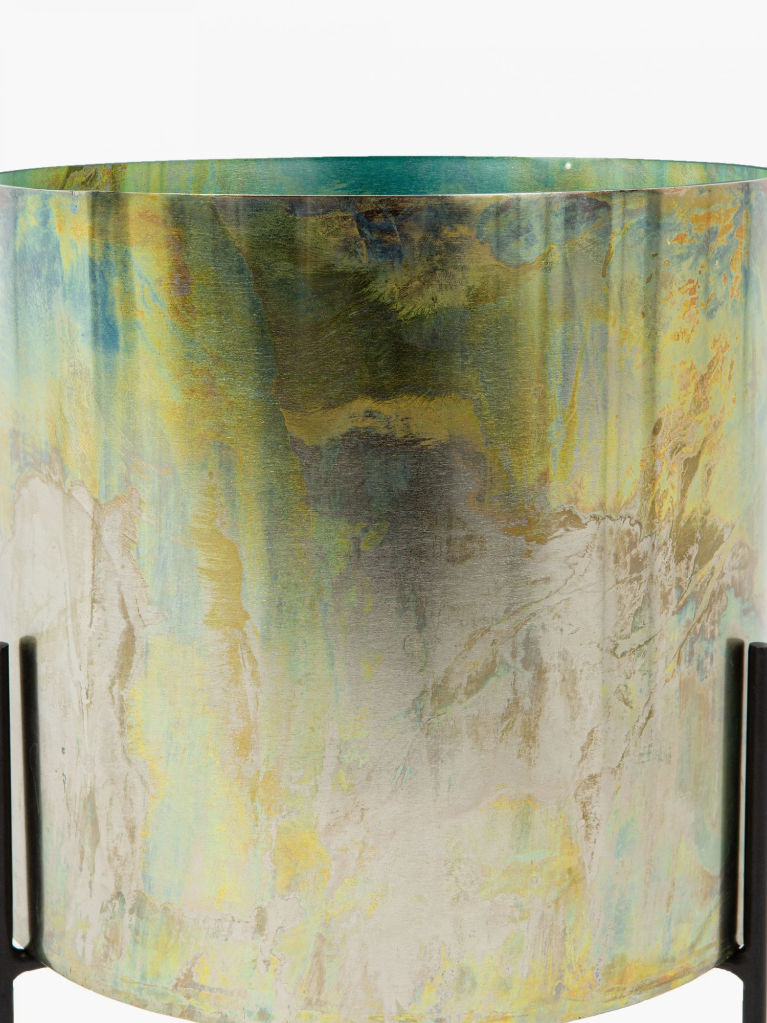 French Connection New In Medium Antique Green Planter 7 French Connection New In Medium Antique Green Planter