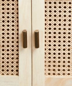 French Connection French Cane Cabinet