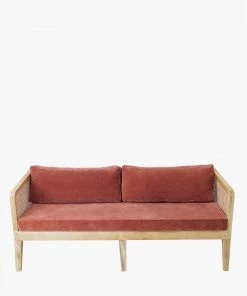 French Connection Rattan Cane Day Bed