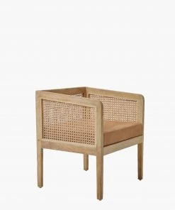 French Connection New In Rattan Cane Armchair
