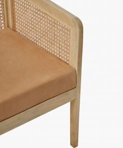 French Connection New In Rattan Cane Armchair