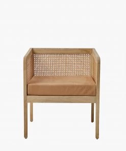 French Connection New In Rattan Cane Armchair