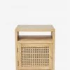 French Connection French Cane Bedside Cabinet