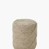 French Connection Soft Woven Stool New In
