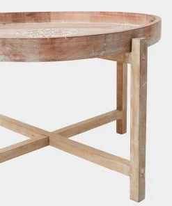 French Connection Mandala Wooden Coffee Table 11 French Connection Mandala Wooden Coffee Table