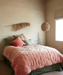 French Connection Velvet Bedspread