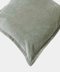 French Connection Washed Velvet Cushion New In