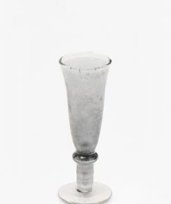 French Connection Glassware Luxe Recycled Clear Champagne Flute