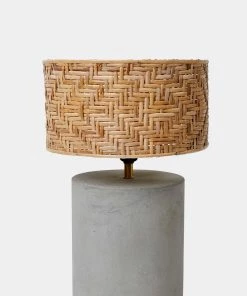 French Connection Concrete Base Table Lamp