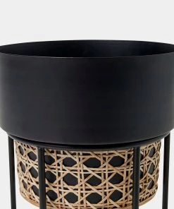 French Connection New In Short Geo Cane Planter