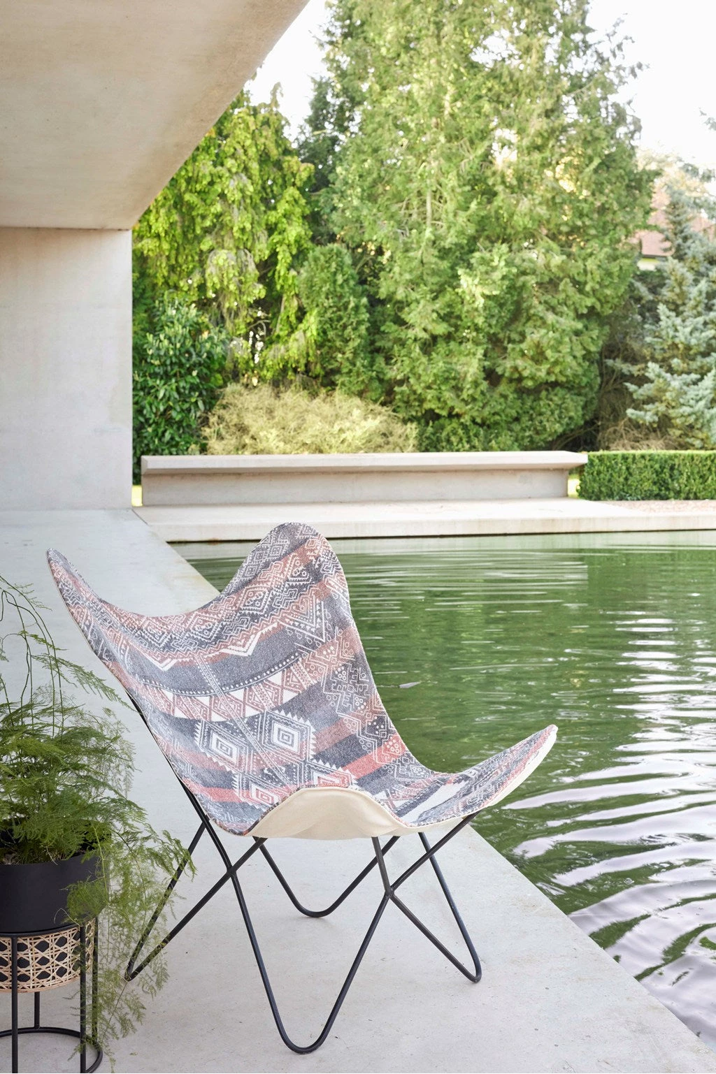 French Connection Havana Butterfly Chair 4 French Connection Havana Butterfly Chair